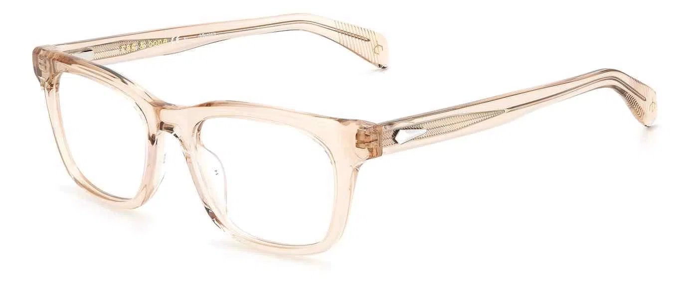 Rag & Bone RNB8002 Eyeglasses - ORNG HORN - view 5